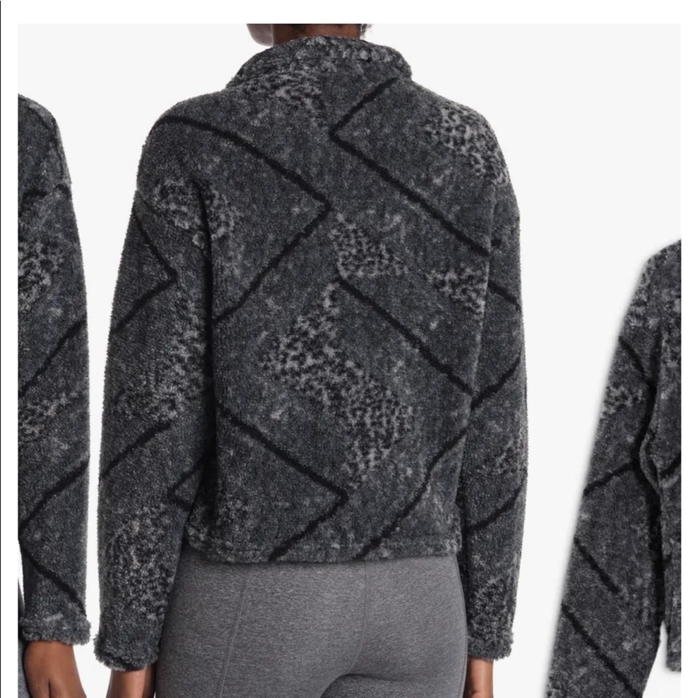 Marika Tyra Faux Teddy Fur Pullover Sweatshirt - Picture 3 of 3